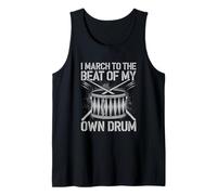 Drum Major Attitude Rhythm Phrase Tank Top