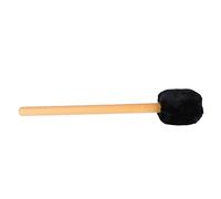 Drum Mallet, Smooth, Soft, Sturdy Felt Head Drumstick in the Right Color for Xylophone (Black)