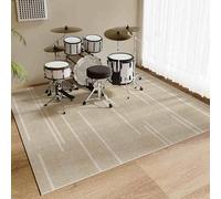 Drum Mat Rug Soundproof Rugs 160 x 120 cm Non-Slip Drum Carpet Musical Instrument Pads Professional Rectangle Electronic Jazz Drum Kit, Drum Rugs For Bass Drum Snare And Other Musical Instrument Mat
