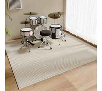 Drum Mat Rug Soundproof Rugs 210 x 180 cm Non-Slip Drum Carpet Musical Instrument Pads Professional Rectangle Electronic Jazz Drum Kit, Drum Rugs For Bass Drum Snare And Other Musical Instrument Mat