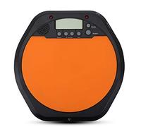 Drum Metronome, Digital Electronic Drumpad, Electric Drum Practice Pad Drummer Training Practice Pad LED Display Drum Metronome with Earphone