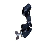 Drum Mount Clamp Holder Bracket Clip With Secure Drum and Butterfly Tightener Sturdy Metal and Hardware suitable for studio concert stages, style to 1