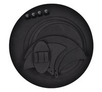 Drum Muffles 10pcs Mute Silencer Drumming Practice Pad Bass Drums Quiet Sound off Black