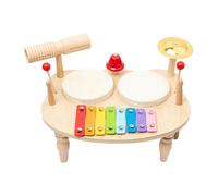 Drum ,Multifunctional Wooden Percussion Musical Instrument - Kids Drums | Suitable for Christmas Birthday Boys Girls to Practice and as a Game Table
