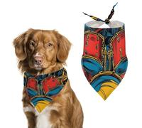 Drum Music Abstract Art Pet Bandana Dogs Triangle Scarf Cats Handkerchief Puppy Costume