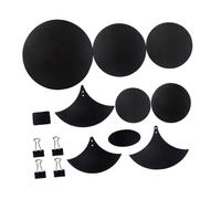 Drum Mute Pad 14Pcs Black Ebr WC101 for Drum Practice Accessories