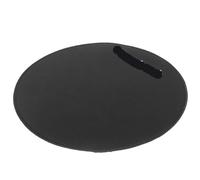 Drum Mute Pads 2pcs Drum Mute Pad Training Supply Noise-absorbing Practice Set Cymbal Cloth Rubber Overseat Replacement For Travel Practice Use