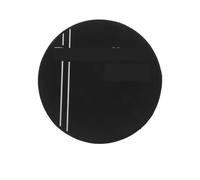 Drum Mute Pads 2pcs Snare Drum Cymbal Silent Pad Hat Practice Tenor Kit Black Accessories Suite In Cloth Rubber Overseat Accessories For Travel Practice Use(20.5x20.5cm)