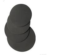 Drum Mute Pads 4pcs Black Foam Drum Mute Pad Drum Dampeners Drum Mat Jazz Snare Electronic Dumb Drum Practice Pad Kit 12-13-14-16 inch For Travel Practice Use