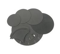 Drum Mute Pads Drum Mute Pad Thickened Foam Cotton Drum-Kit Pad, Soundproof Pad, 10 Pieces In 1 Set For Travel Practice Use