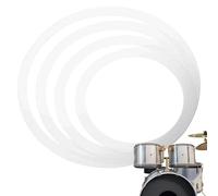 Drum Mute Pads - Drum Practice Pad | Drum Tone Control Rings | Percussion Snare Circlee Drum Dampeners | O Rings Drum Mufflers | Remo Drum & Percussion Accessories Gift Set For Friends
