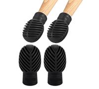 Drum Mute Tips - Silicone Drumstick Silent Practice Tips | 4PCS Drum Dampener Tips, Musical Instruments Accessory, Mute Clacking Sound For Drum Accessories