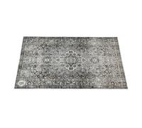Drum n Base 1.85 x 1.6m Mat in Vintage Persian Shades of Gray