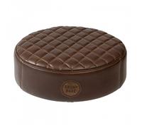 Drum N Base Full Grain Leather Drum Throne Brown (Top Only)
