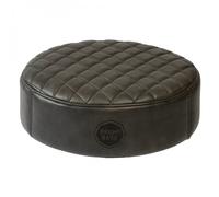 Drum N Base Full Grain Leather Drum Throne Grey (Top Only)