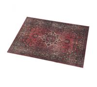 Drum n Base Vintage Persian Pedal & Amp Series Rug Original Red 80cm x 60cm