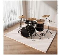 Drum Pad - Sound Absorbing Floor Mat for Musical Instruments, Non-Slip and Shock Absorbing, Ideal for Drums and Pianos, Insulation Pad for Home Studio
