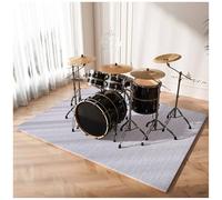 Drum Pad - Sound Absorbing Floor Mat for Musical Instruments, Non-Slip and Shock Absorbing, Ideal for Drums and Pianos, Insulation Pad for Home Studio