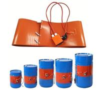 Drum Pail Heater Pad Band ， Industrial Electric Silicone Drum Heater With Thermostat For 20L-200L Drums(Knob Control,200L 1740 * 250mm 3000W)