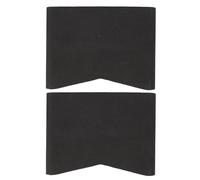 Drum Pedal Stabilizer, Double Kick Pedal Stopper, Drum Block For Hi-hat Pedal, Bass Drum Rug Block Slide Prevention, 2x Blocks For Double Kick Pedal, Hi-hat Stand, 135x99x25mm/5.31 X 3.89 X 0.98inc