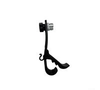 Drum Rim Microphone Holder with Adjustable Shockproof Design, Soft Foam Protection for Drum Edges, Space Saving and Lightweight for Easy Transport (A)