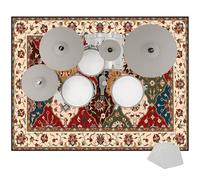 Drum Rug Soundproof Mat | Non Slip Drum Blanket Mat | Professional Drum Carpet for Bass Drum Snare and Other Musical Instrument Mat | Electronic Drum Blanket Carpet | Musical Area Rug 120 x 70 cm