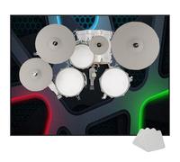 Drum Rug Soundproof Mat | Non Slip Drum Blanket Mat | Professional Drum Carpet for Bass Drum Snare and Other Musical Instrument Mat | Electronic Drum Blanket Carpet | Musical Area Rug 100 x 80 cm