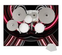 Drum Rug Soundproof Mat | Non Slip Drum Blanket Mat | Professional Drum Carpet for Bass Drum Snare and Other Musical Instrument Mat | Electronic Drum Blanket Carpet | Musical Area Rug 120 x 70 cm