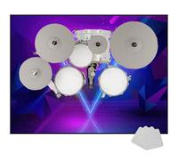 Drum Rug Soundproof Mat | Non Slip Drum Blanket Mat | Professional Drum Carpet for Bass Drum Snare and Other Musical Instrument Mat | Electronic Drum Blanket Carpet | Musical Area Rug 120 x 70 cm