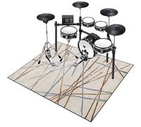 Drum Rugs Drum Carpet Drum Mat Drum Rug Soundproof Blanket For Bass Drum Snare Jazz Drum Kit Shock Electronic Drum Thickened Drum Carpet Professional Non-Slip Rugs Musical Instrument Mat 120 x 90 cm