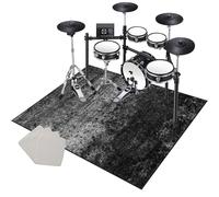 Drum Rugs Drum Mat Soundproof Drum Carpet Professional Non-Slip Musical Instrument Pads 120 x 90 cm Drum Rug for Home Instrument Practice & Stage Performances Rectangle Soundproof Drum Blanket
