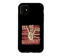 Drum Set | Drumming Drummer | Retro I'll Be In The Basement Case for iPhone 11