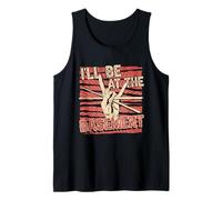 Drum Set | Drumming Drummer | Retro I'll Be in The Basement Tank Top