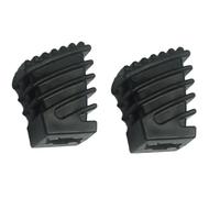 Drum Set Stabilizer Pad Shock Resistant Rubber Construction Nonslip Base Design for Secure Drumming Nonslip Drum Foot Pad