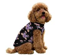 Drum Set with Donuts Summer Dog Tank Top Vest Breathable Cooling Jacket Sleeveless Pet T-Shirt for Small Medium Pets