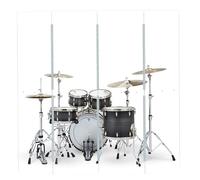 Drum Shield 4 Panels 2ft x 5ft - Acrylic with Stainless Steel Hinges - Perfect for Churches, Home Practice, and Live Performances.(4 panels)