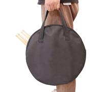 Drum Silencer Pads - 12Inch Single Drum Head Patches | Sound Off with Bag and Stick Mat for Bedroom Studio Education Practice Apartment Home Travel Drumming Class Routine