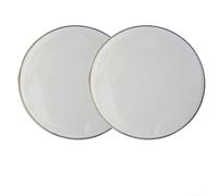 Drum Skin 6 8 10 12 Inch White Coated Tom Drumhead Two Layer Mesh Design for Reduced Volume Student Practice Metal Rim(6 inch)