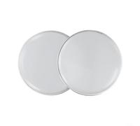 Drum Skin 6 8 10 12 Inch White Coated Tom Drumhead Two Layer Mesh Design for Reduced Volume Student Practice Metal Rim(8 inch)