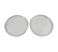 Drum Skin 6 8 10 12 Inch White Coated Tom Drumhead Two Layer Mesh Design for Reduced Volume Student Practice Metal Rim(10 inch)