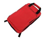 Drum Stick Bag Red Oxford Cloth Add Cotton Drumstick Backpack Bag Jazz Drum Stick Music Book Storage Large Capacity Handbag For Drumsticks, Mallets