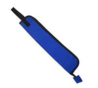 Drum Stick Bag, Water Resistant Oxford Cloth Marching Drum Sticks Hanging Holder Storage Pouches Percussion Mallet Drumstick Container Case with Carrying Strap(blue)