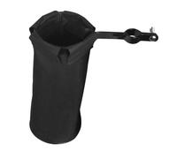 Drum Stick Case Clamp on Holder Pouch for Drummers Black | Oxford Cloth and Metal Build, Wear Resistant, Easy to Clean, Multi Layer Stitching Finish, Clip on Storage