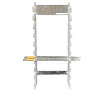 Drum Stick Holder for Drum Set, Drum Stick Display Holde for 10 Pairs of Drumsticks, Wall Mount Drumstick Display Case for Decor, Drum Accessories And Parts(White)