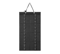 Drum Stick Holder Hanging Drum Stick Display Bag Folding Felt Stick Holder Organizer Bag 12 Pairs of Drum Sticks