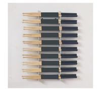 Drum Stick Holder Wall Mount, Drumstick Display Stand for 10 Pairs of Drumsticks, Collector Drumstick Rack for Drum Set Mallet and Percussion Sticks