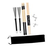 Drum Stick W135 Wooden Brush Set for Instrumentalist