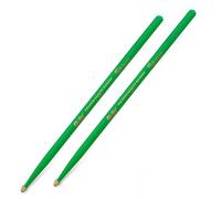 drum sticks 1 Pair 5a Luminous Light Up Drumsticks Jazz 7A American Classic Hickory Drumsticks(Green,5A)