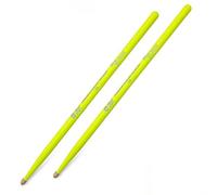drum sticks 1 Pair 5a Luminous Light Up Drumsticks Jazz 7A American Classic Hickory Drumsticks(Yellow,5A)