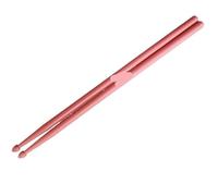 Drum Sticks, 5A Nylon Drum Sticks 1 Pair Multicolor Percussion Instruments For Students Adults Drums(One pair pink)